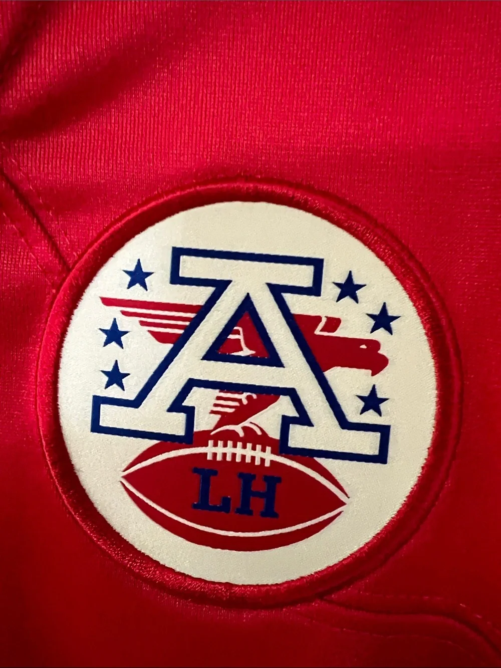 Nike Red & White Chiefs #15 Football Jersey